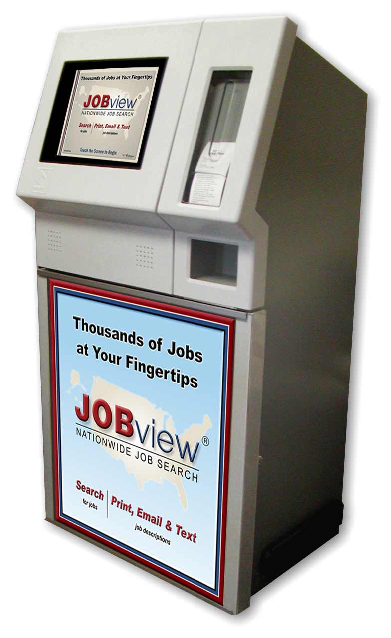 Image: Jobview kiosk Image: Jobview kiosk